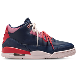 Women Shoes - Jordan 3 Retro - Obsidian-Track Red-Blue Beyond