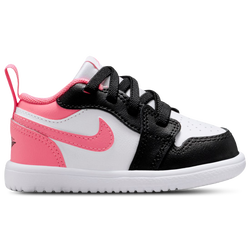 Baby Shoes - Nike Air Jordan 1 - Black-Pink Gaze-White
