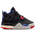 Jordan 4 Retro - Baby Shoes Black-Fire Red-Deep Royal Blue