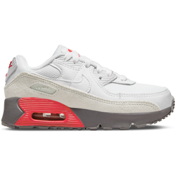 Pre School Shoes - Nike Am90 - White-White-Lt Silver