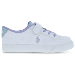 Pre School Shoes - Polo Ralph Lauren Theron Iv Ps - White-Iridecent-Purple
