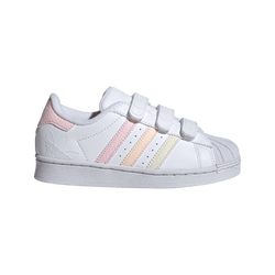 Pre School Shoes - adidas Superstar - White-Pink