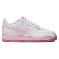 Pre School Shoes - Nike Air Force 1 - White-Pink Foam-Elemental Pink