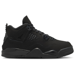 Pre School Shoes - Jordan 4 Retro - Black-Black-Light Graphite