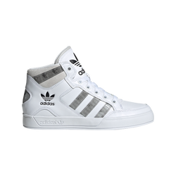 Grade School Shoes - adidas Hardcourt - White-Silver-Black