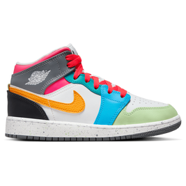 Jordan 1s multicolor grade school best sale