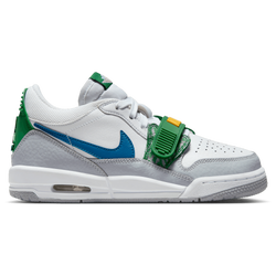 Grade School Shoes - Nike Jordan Legacy 312 - White-Industrial Blue-Wolf Grey