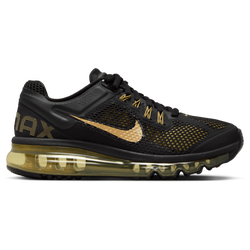 Grade School Shoes - Nike Air Max 2013 - Black-Mtlc Gold-Infinite Gold