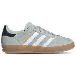 Grade School Shoes - adidas Gazelle - Wonder Silver-White-Black
