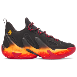 Grade School Shoes - Under Armour Curry 13 - Black-Black