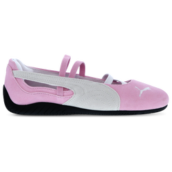 Grade School Shoes - Puma Speedcat Ballet - Pink Shimmer-White