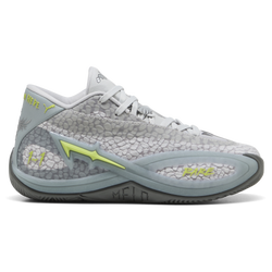 Grade School Shoes - Puma MB.06 - Cool Mid Gray-Lime Smash
