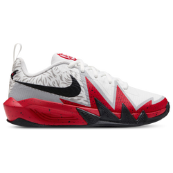 Grade School Shoes - Nike S.T. Dynamite - Summit White-Black-University Red