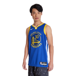 Men Jerseys/Replicas - Nike Stephen Curry Golden State Warriors Icon Edition 2022/23 NBA Jersey - Rush Blue