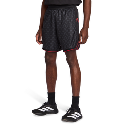 Men Shorts - adidas Anthony Edwards Crazy Lite Aop Short - Black-Auror Black
