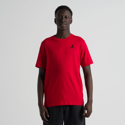 Men T-Shirts - Jordan Jumpman Short Sleeve Tee - Gym Red-Black