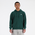 New Balance Small Logo Brushed Fleece Hoodie - Men Hoodies Green-White