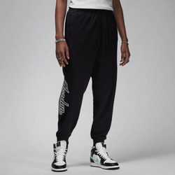 Men Pants - Jordan Flight MVP Light Weight Fleece Pant - Black-White