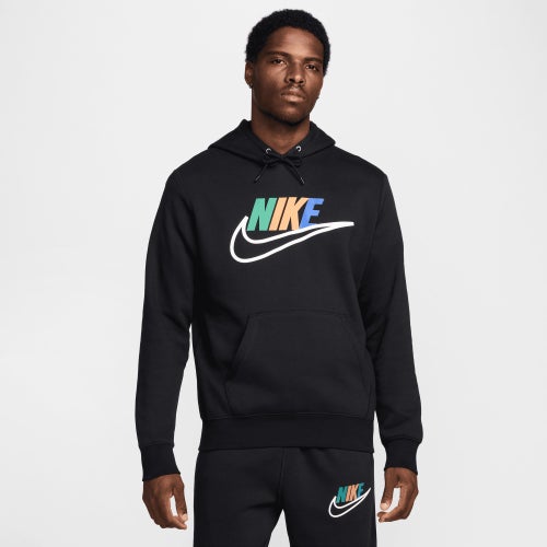 Men's nike sportswear futura club fleece hoodie sale