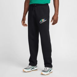 Men Pants - Nike Club Fleece Futura Pant - Black-Multi