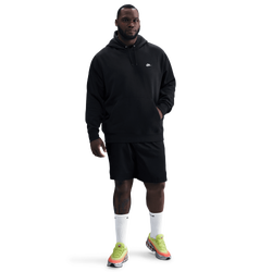 Men Hoodies - Nike Sportswear Club Fleece Pullover Hoodie - Black-Black