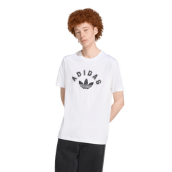 Men T-Shirts - adidas Originals Tartan Regular Tee - White