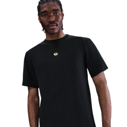 Men T-Shirts - Nike Tuned Sportswear T-Shirt - Black-University Red