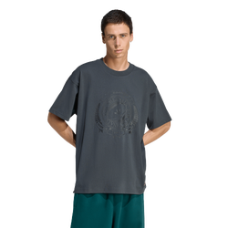 Men T-Shirts - adidas Originals & The All Blacks Loose Graphic T-Shirt - Carbon-Black