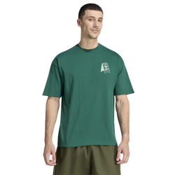Men T-Shirts - adidas Food Cart Tee - Collegiate Green