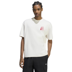 Men T-Shirts - adidas Food Cart Tee - Cloud White