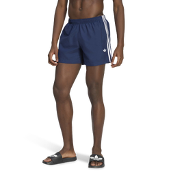 Men Shorts - adidas 3 Stripe Swim Short - Night Indigo