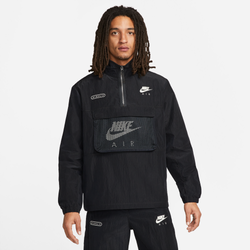 Men Track Tops - Nike Air  Track Top - Black-Light Bone