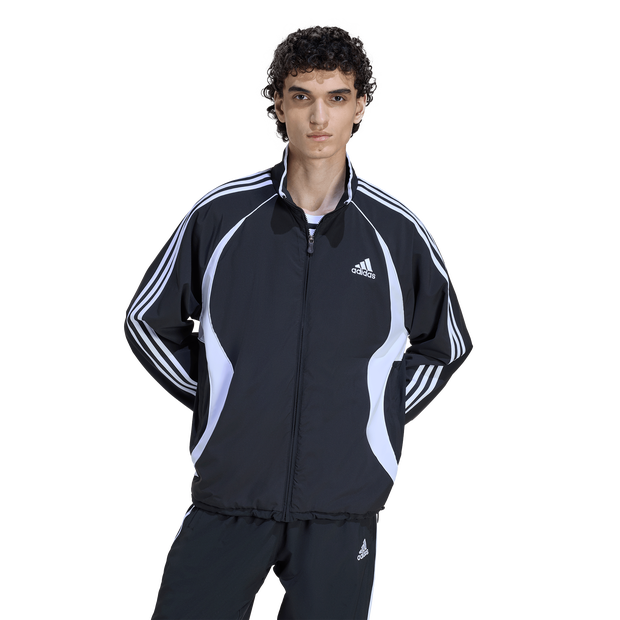 Adidas Teamgeist Adicolor Track Top Uomo - Top Da Pista Nero - Taglia L - Poly Mesh