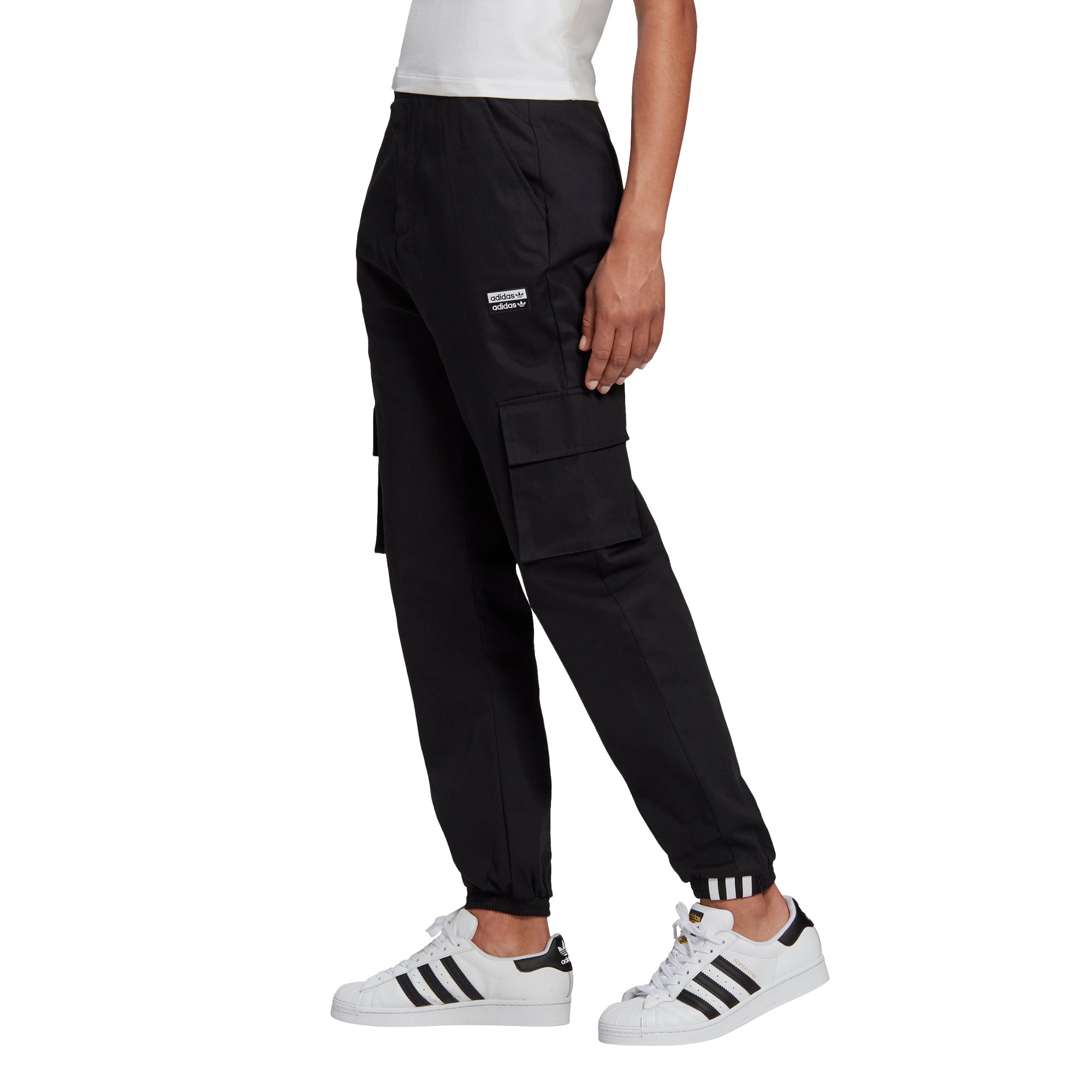 adidas cargo pants black
