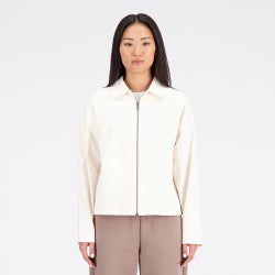 Women Jackets - New Balance Jacket - Greige