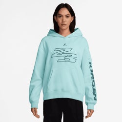 Women Hoodies - Jordan Brooklyn Fleece Pullover Hoodie - Light Dew