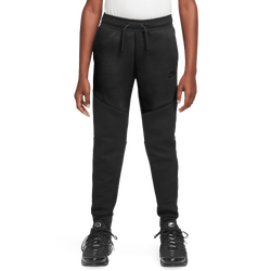 Grade School Pants - Nike Tech Fleece - Black-Black