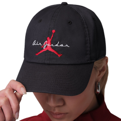 Unisex Caps - Jordan Clb Cap Us Cs Flt Scrpt - Black-White