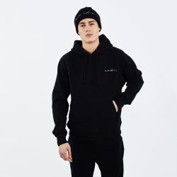 Unisex Hoodies - New Balance X Paperboy - Black-Black