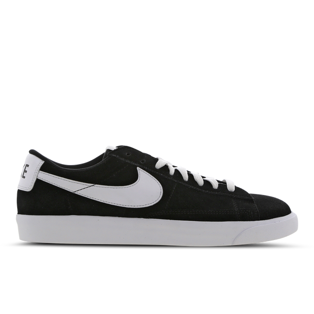 Buty męskie Nike Blazer Low Premium Vintage Suede - Czerń - 538402-004