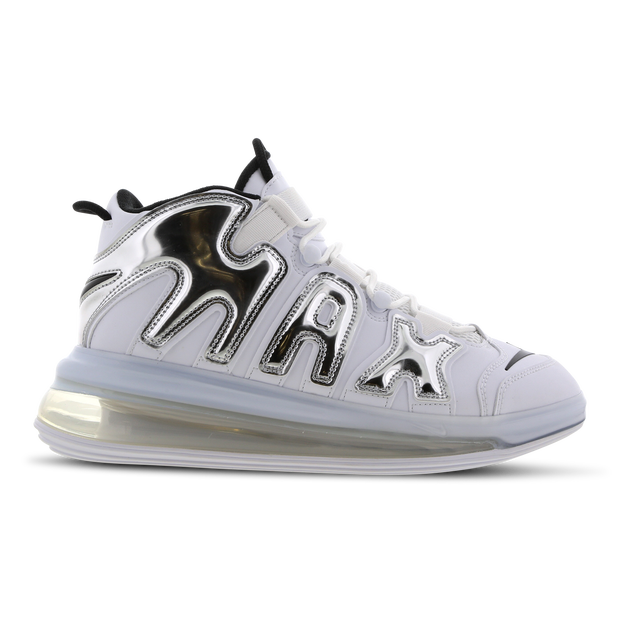 Nike Air More Uptempo 720 White Metallic Silver - BQ7668-100