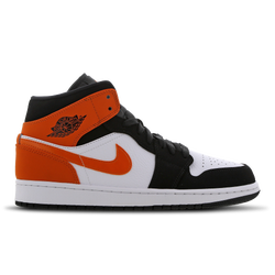 Herren Schuhe - Jordan 1 Mid - Black-Orange-White