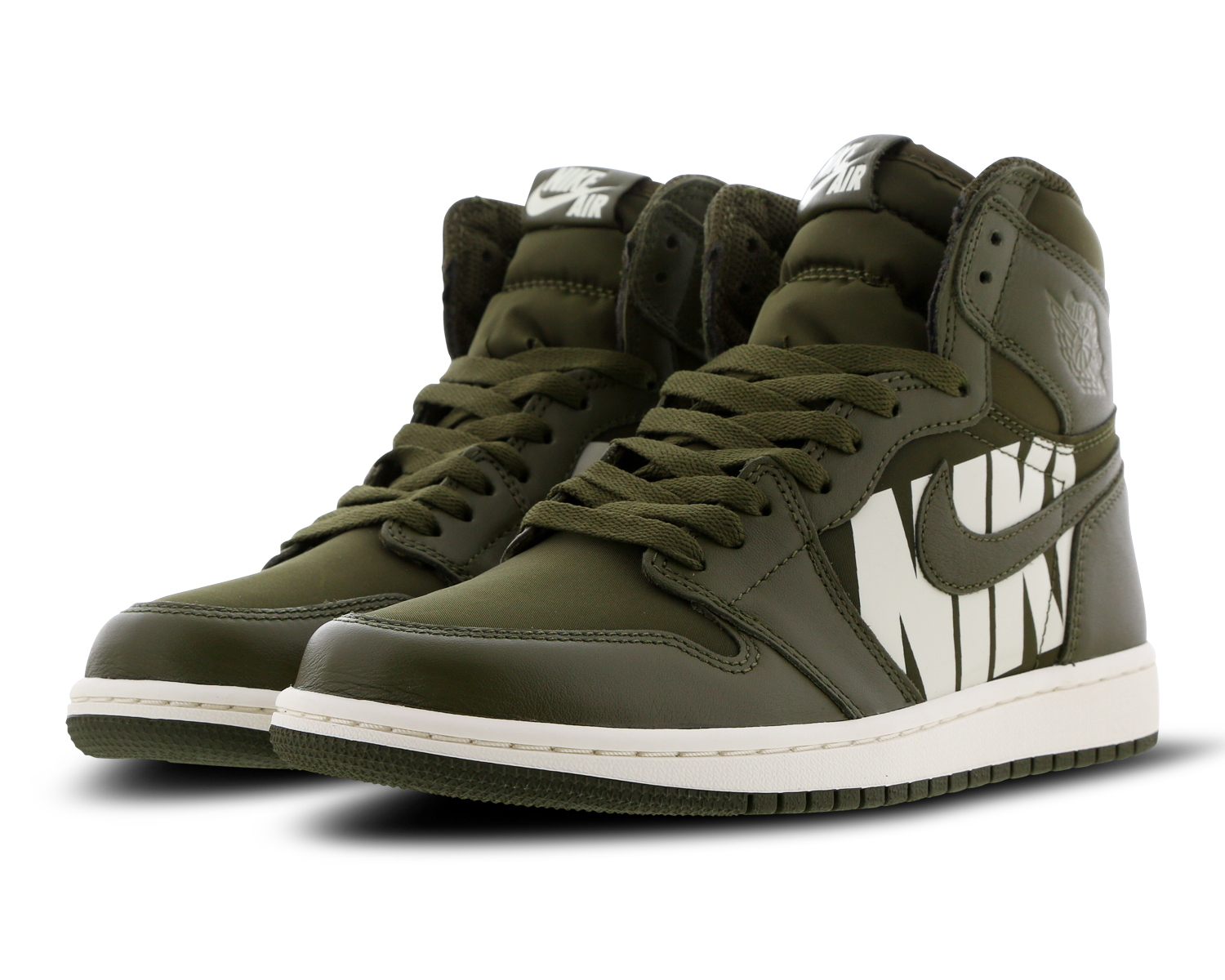 air jordan 1 retro high og olive canvas