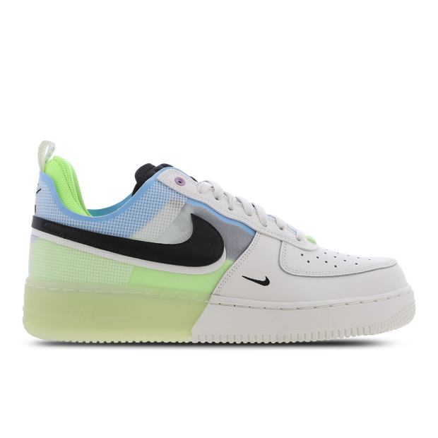Nike Air Force 1 React 'Sail Barely Volt' - DM0573-101