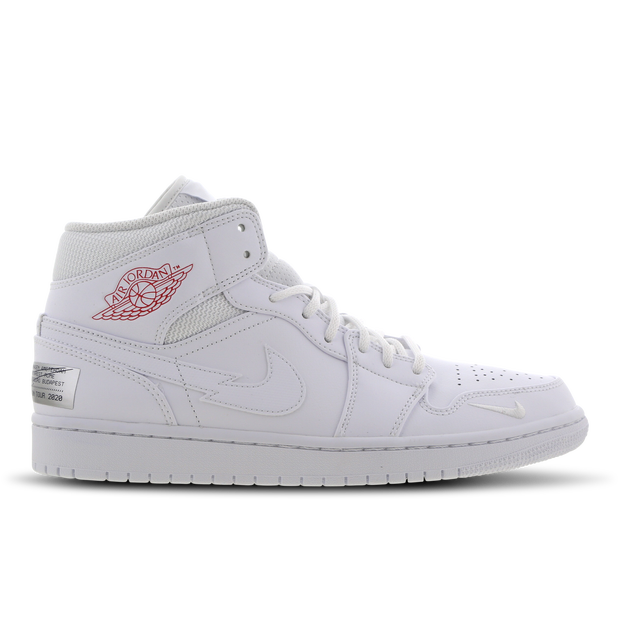 Air Jordan 1 Mid SE Zapatillas - Hombre - Blanco - CW7589-100