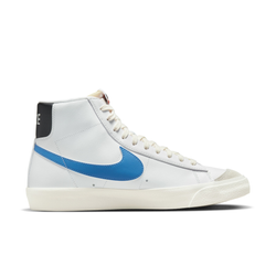 Men Shoes - Nike Blazer Mid '77 - White-Lt Photo Blue-Black