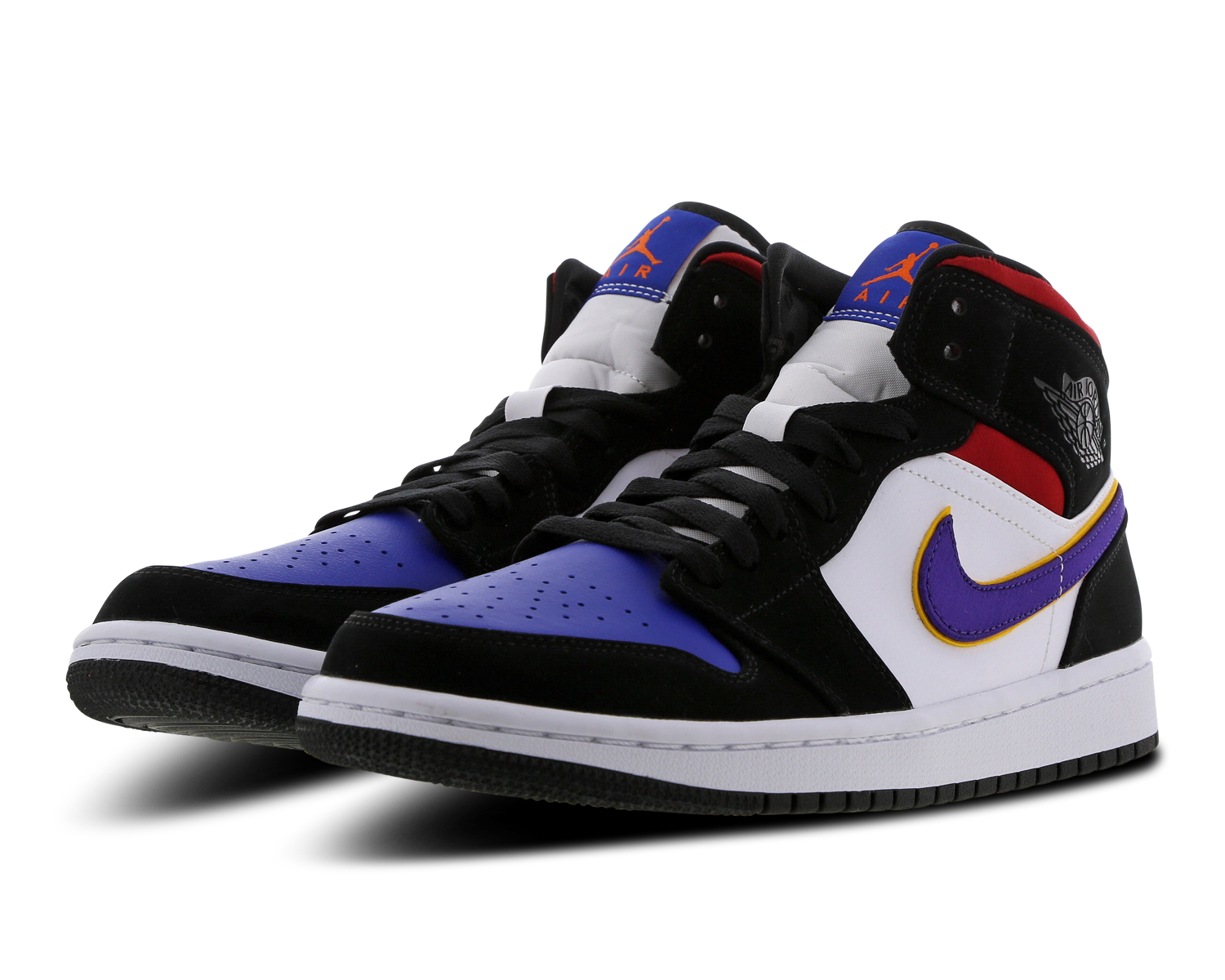 air jordan 1 mid white footlocker