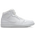 Jordan 1 Mid - Men Shoes White-White-White