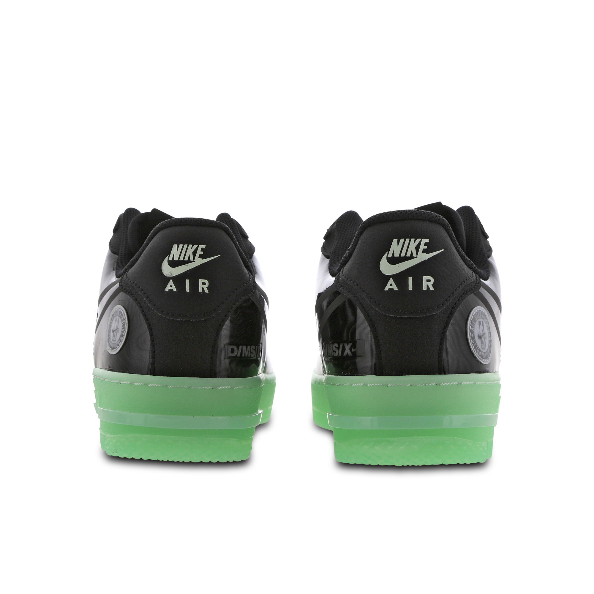 nike air force one react noir