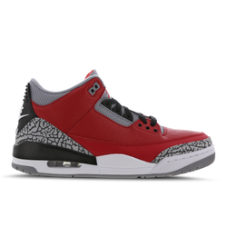 Men Shoes - Jordan 3 Retro - Varsity Red-Cement Grey-Black